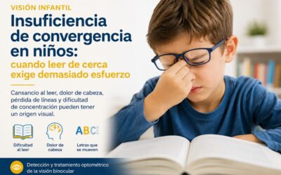 Insuficiencia de convergencia en niños: cuando leer de cerca exige demasiado esfuerzo