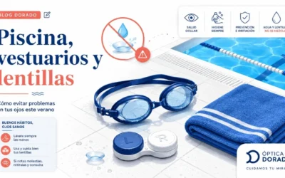 Piscina, vestuarios y lentillas: cómo evitar problemas en tus ojos este verano