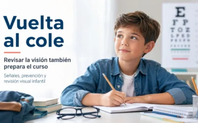 Vuelta al cole: por qué revisar la visión de tu hijo antes de empezar el curso