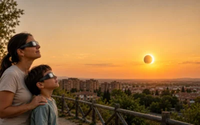 Cómo ver el eclipse solar del 12 de agosto de 2026 sin dañar tus ojos