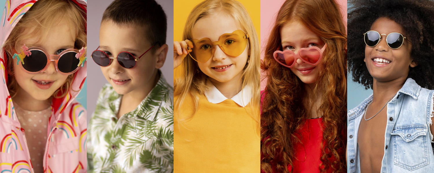 niños gafas de sol